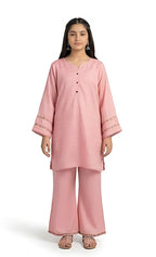 The Blush Rose Textured Co-ord Set TLS